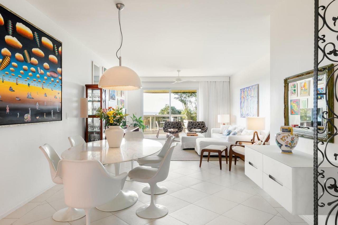 Apartamento Com 4 Suites Pe Na Areia ฟลอเรียนอโปลิส ภายนอก รูปภาพ
